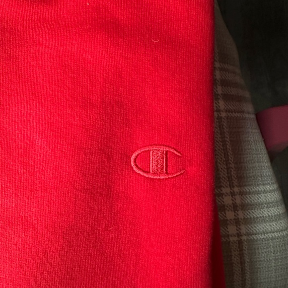Champion Bold Red sweatpants/swestshirt Set - Picture 5 of 7